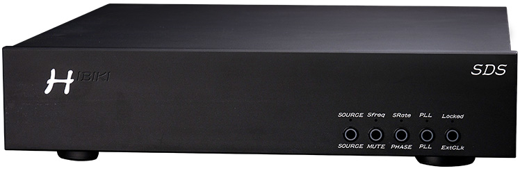 HIBIKI SDS DAC symétrique R2R DSD1024 : Vue de face