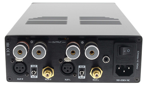 Audiophonics LPA-S450ET : Vue de dos