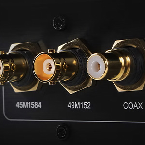 Denafrips Terminator 15Th Plus : Entrées BNC et Coaxial