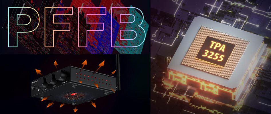 La puissance de l'amplificateur Douk Audio A5 PRO