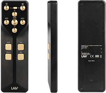 LAiV Harmony RCX : Front, side and rear views