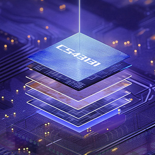 Photo of DAC CS43131 chip