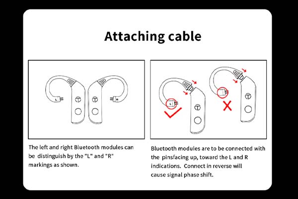 Assemblage des récepteurs Bluetooth