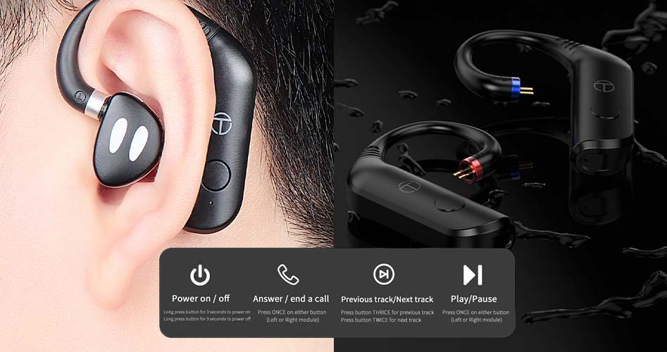 Comfortable, durable Bluetooth receivers