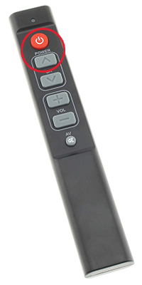 Photo de la télécommande