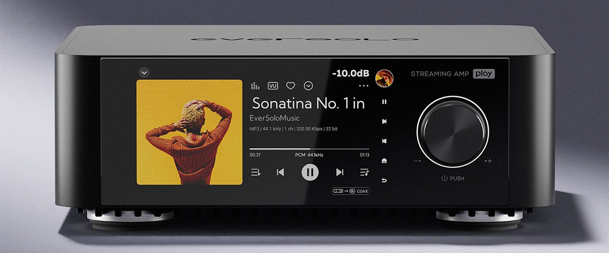 Eversolo Play: 5-inch touch screen