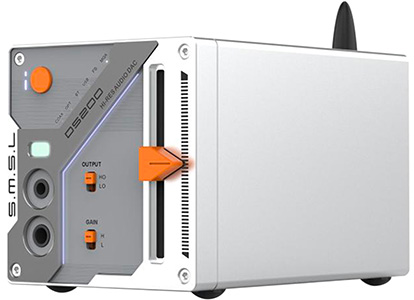 SMSL DS200 : Front view