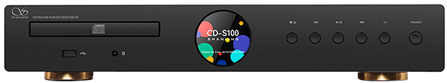 Shanling CD-S100 v25 : Front view
