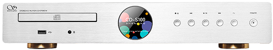 Shanling CD-S100 v25 : Vue de face