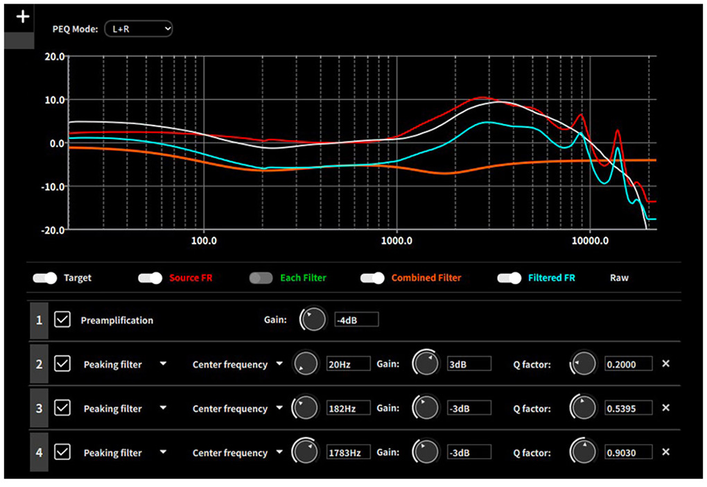 Topping DX5 II: Topping EQ