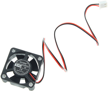 Ventilateur de Refroidissement : Vue de face