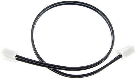 XH 2.54mm Cable : Front view