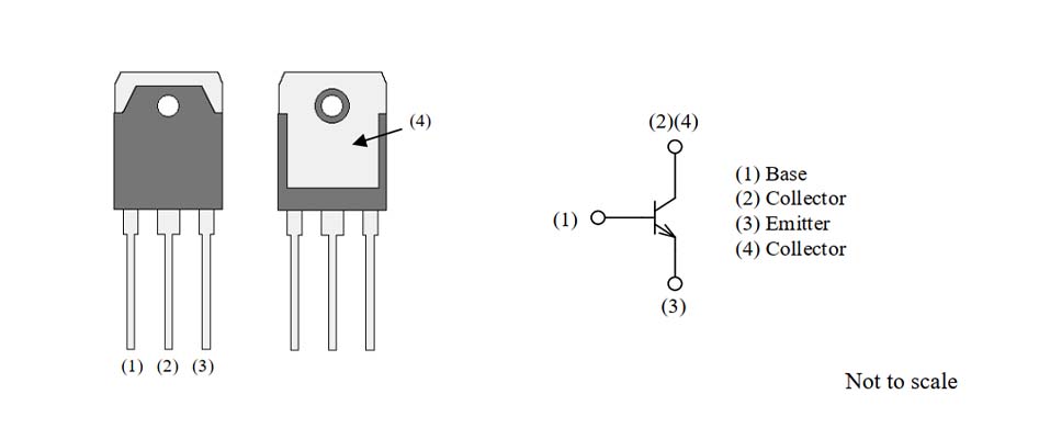 Schéma de connexion du transistor 2SC3519Y
