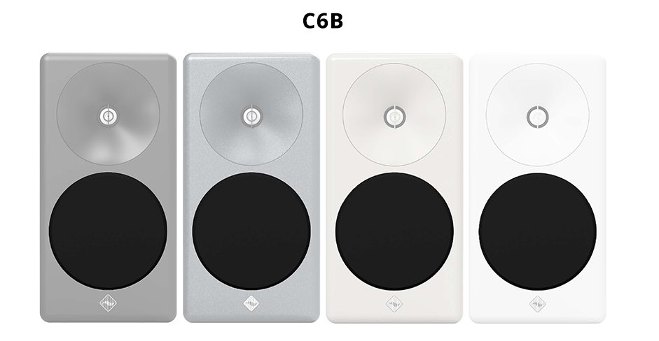 Example of C6B with black woofer grilles