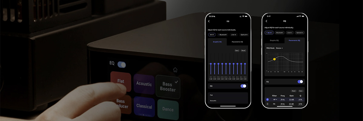 WiiM Amp Ultra: equalizer