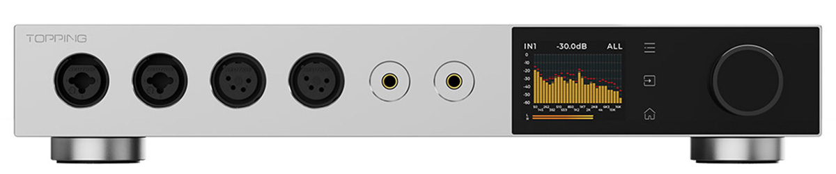 Topping A900: Front view