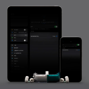Écouteurs Moondrop Pill et application Moondrop Link