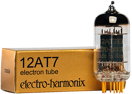 ELECTRO HARMONIX GOLD 12AT7EH : Vue de face