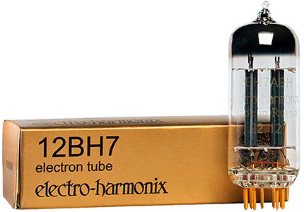 ELECTRO HARMONIX GOLD 12BH7EH : Front view