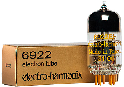 ELECTRO HARMONIX GOLD 6922EH : Vue de face