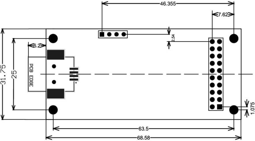 York Pico B : dimensions