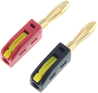 Banana Plugs : Front view