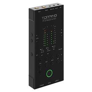 Photo de l'interface TOPPING PROFESSIONAL M62