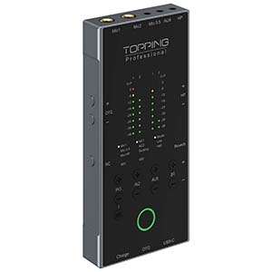 Photo de l'interface TOPPING PROFESSIONAL M62