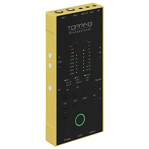 Photo de l'interface TOPPING PROFESSIONAL M62