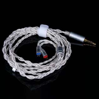 Detachable silver-plated OFC cable