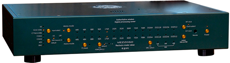 Vezzoso DSP Deluxe : Front view