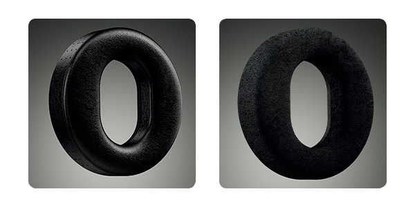FiiO FT13: Leather and memory foam pads