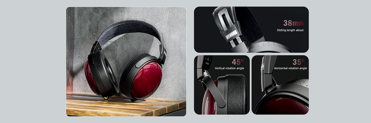 FiiO FT13: Adjustable ear cups