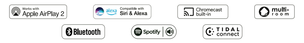 WiiM CI MOD A80: Supported services