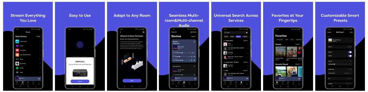 WiiM Home app