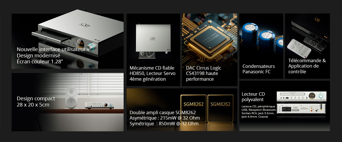 Shanling CD80II: Key features