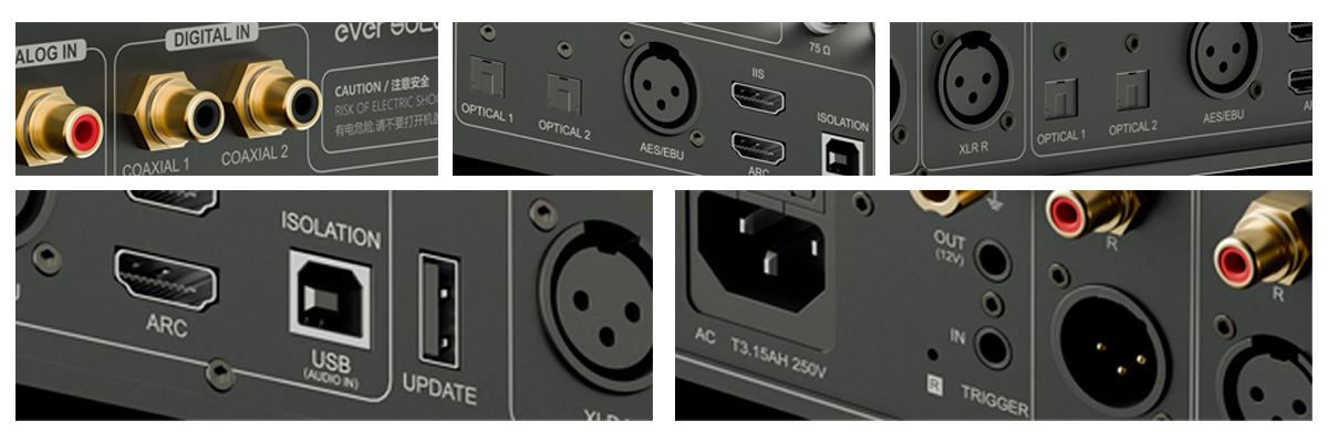 Eversolo DAC-Z10: Connectors