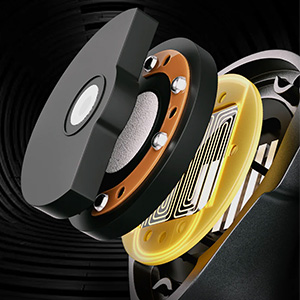 Letshuoer S12 Ultra : Speaker in sectional view