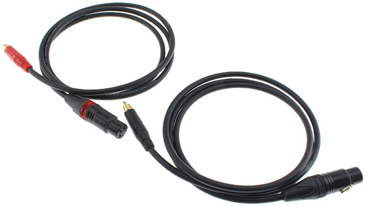 Audiophonics Wire RCA/XLR : Paire de câble