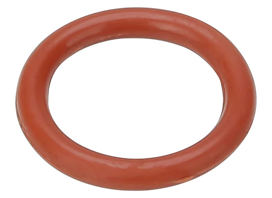 Silicone damping ring for vacuum tube