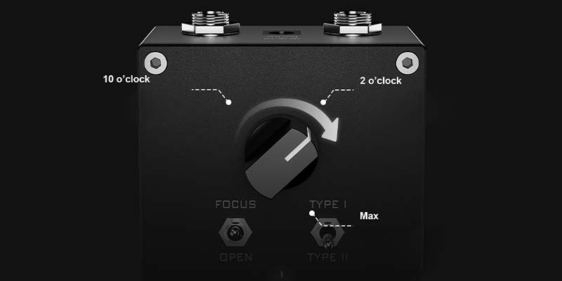 JunctionDrive pedal gain adjustment