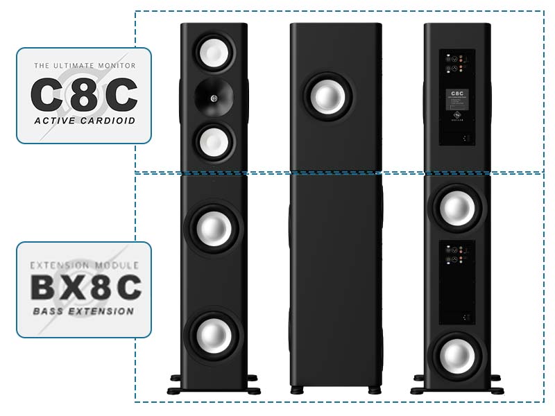 Extension des basses avec le module BX8C