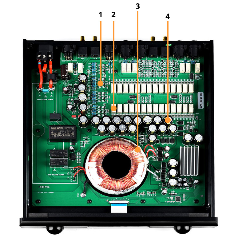 Denafrips HESTIA 15TH structure