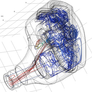 Tanchjim Force : visualisation of internal air flow