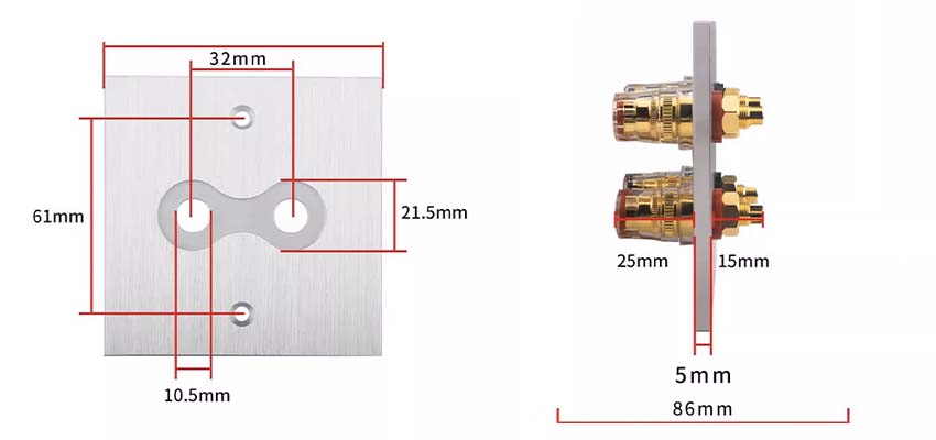 Dimension de la plaque Xangsane