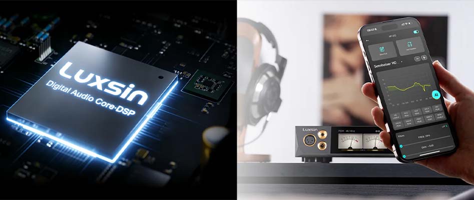 Fonction DSP du Luxsin X8