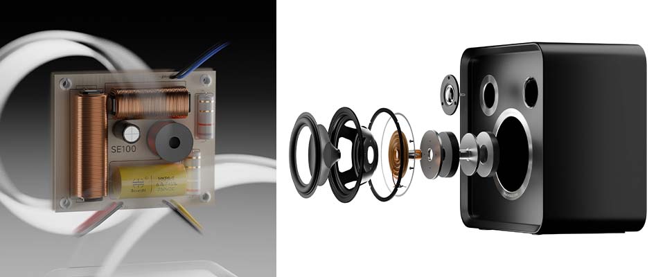 EVERSOLO SE100 : un conception acoustique 2 voies