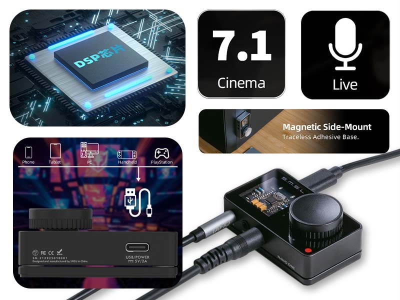 Key features of the SMSL Nano One