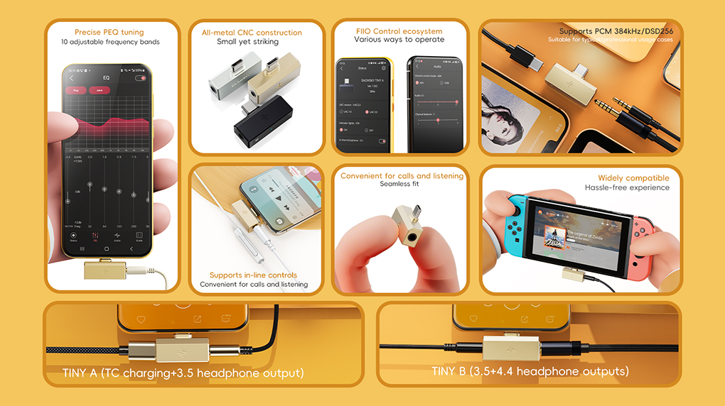 FiiO Tiny A: Characteristics