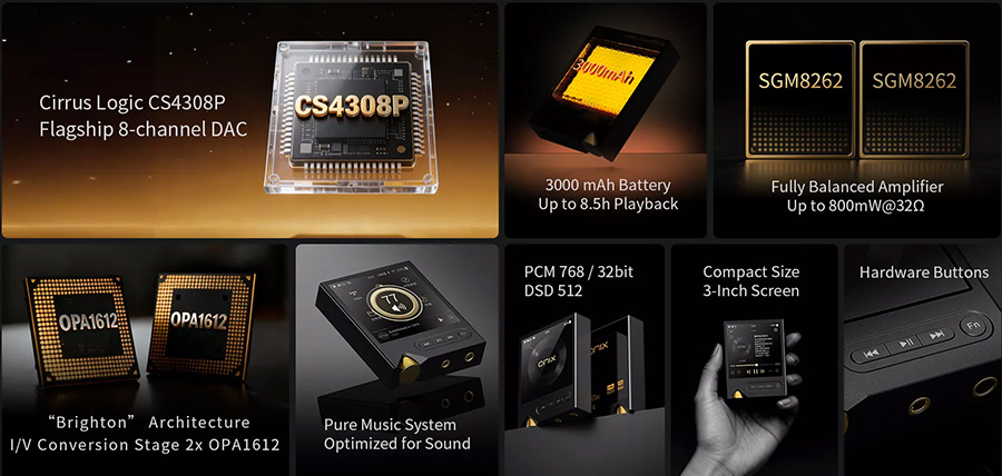 Shanling Onix Tocata XM2 : Product summary